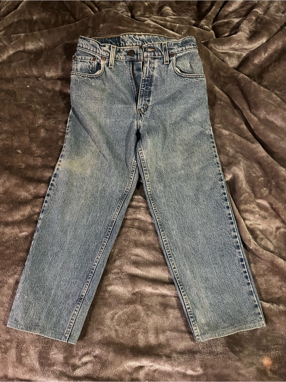 Vintage Levi's Light Blue Relaxed Boys Jeans era 90s